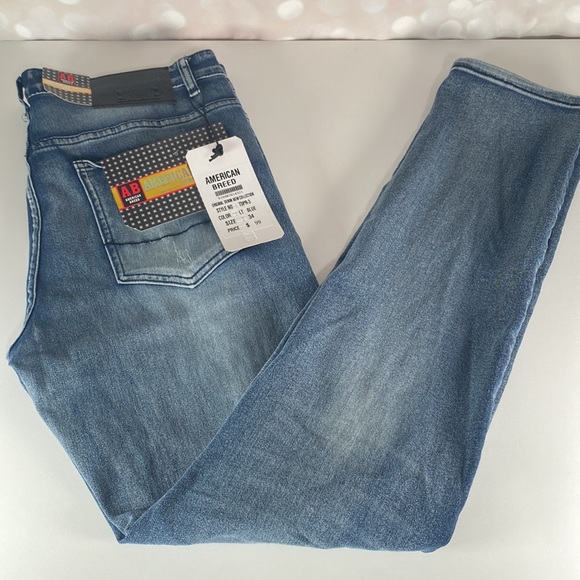 AMERICAN BREED Original Denim New Collection Light Wash - Picture 1 of 8